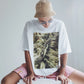 T-SHIRT PLANT PRINT WHITE