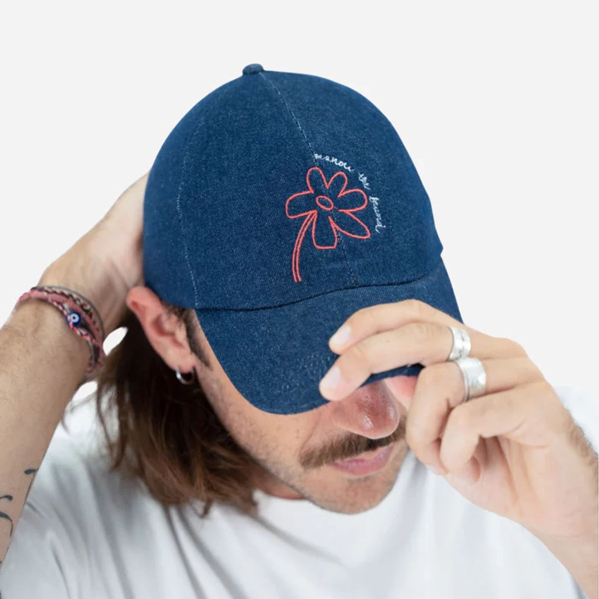 Nanou cap Flower