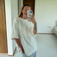 PALMESHKI T-SHIRT IN WHITE