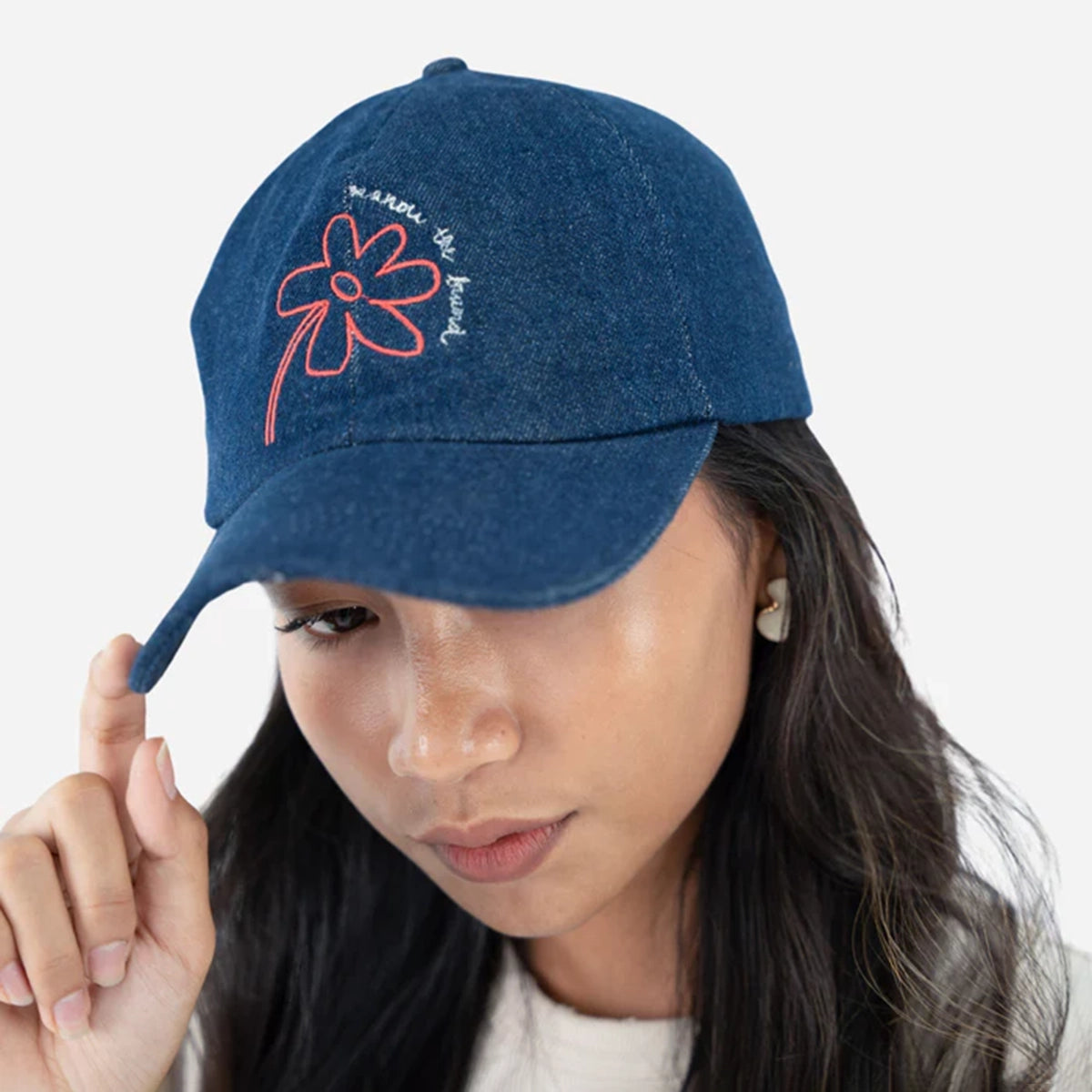 Nanou cap Flower