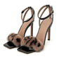 Leopard Fur High Heels