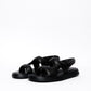 Black Minimal Sandals