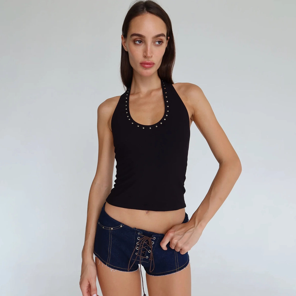 Halter Cotton Top