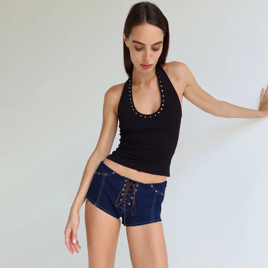 Halter Cotton Top