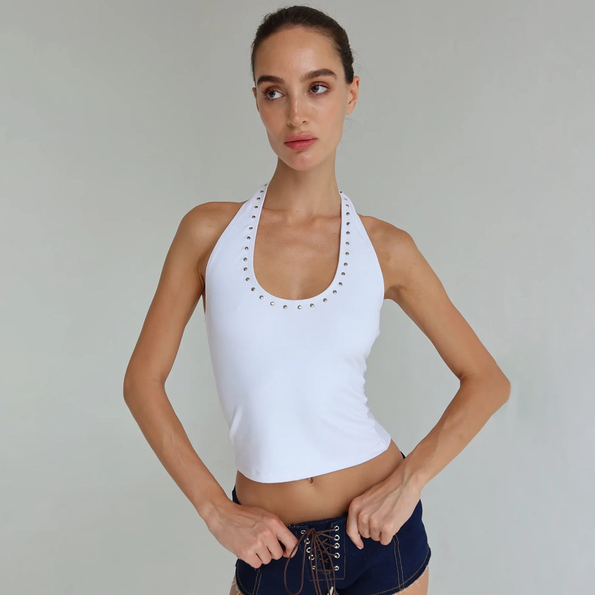 Halter Cotton Top - Image 1