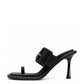 Black Buckle Heels