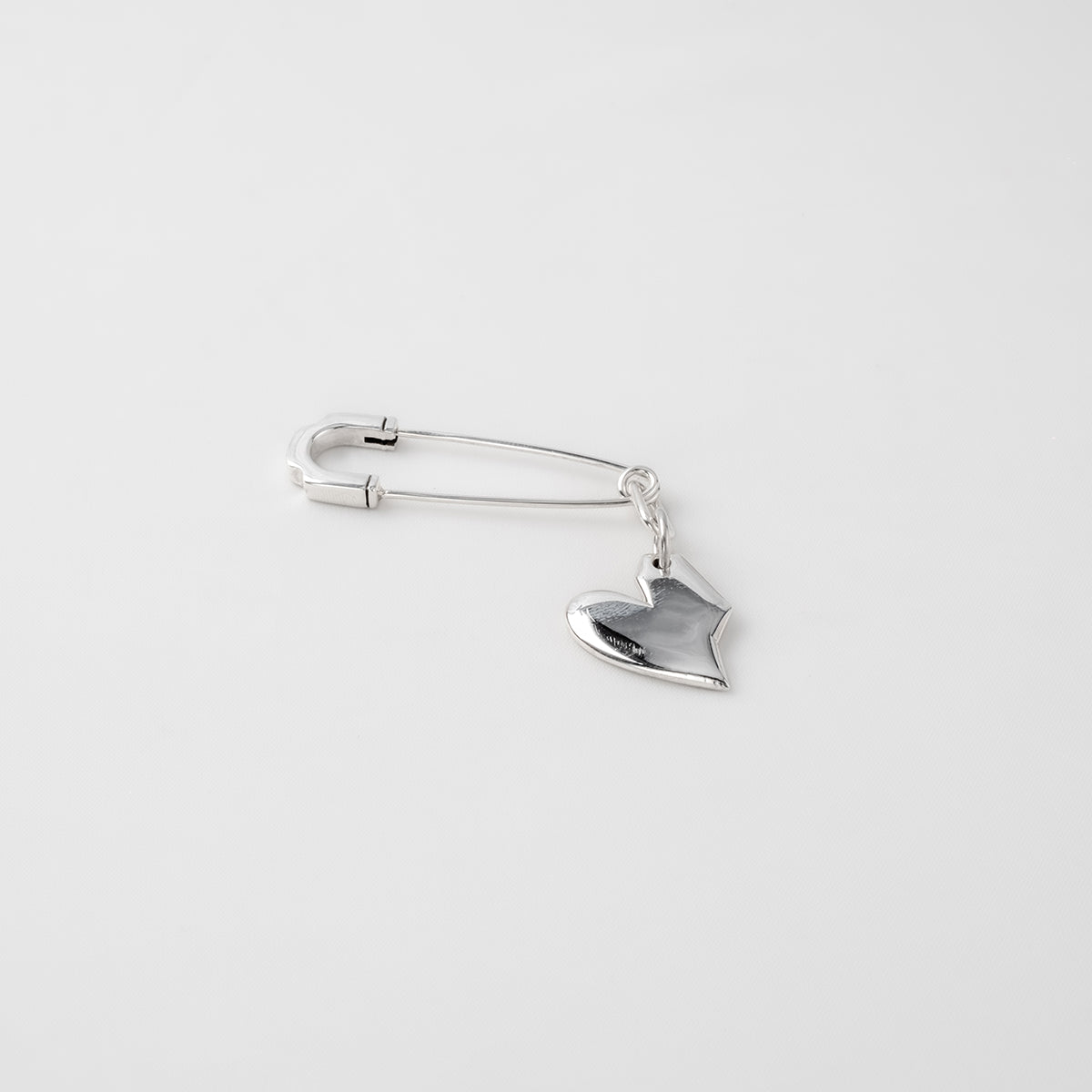 Earring Pin + solid heart