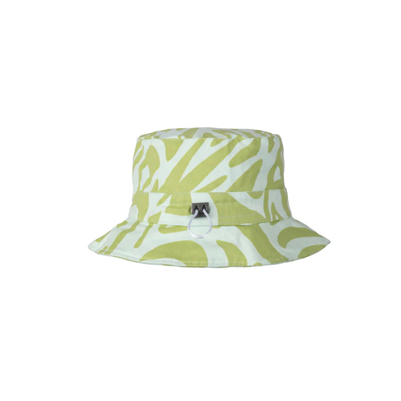GRASS & PASTEL GREEN BUCKET HAT