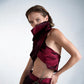 CONFIDENT DRAPING TOP IN BROWN