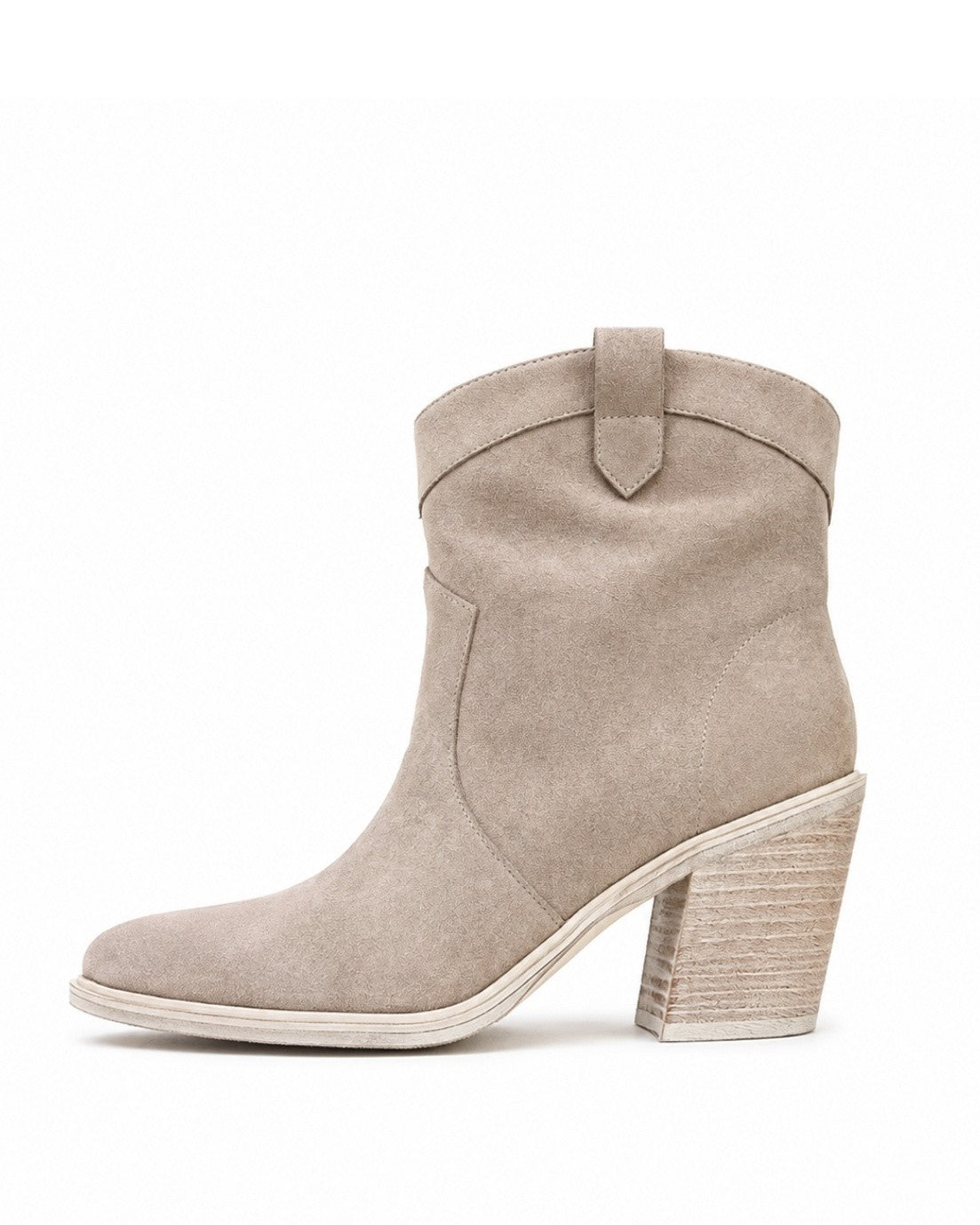Taupe Suede Boots