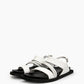 White Minimal Sandals
