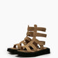Beige Gladiator Sandals