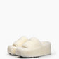 Ivory Fur Slippers