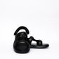 Black Minimal Sandals