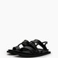 Black Minimal Sandals