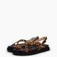 Leopard Strap Sandals