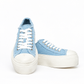 Blue Platform Sneakers