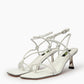 White Strap Heels