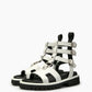 White Chain Sandals
