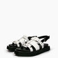 White Strap Sandals