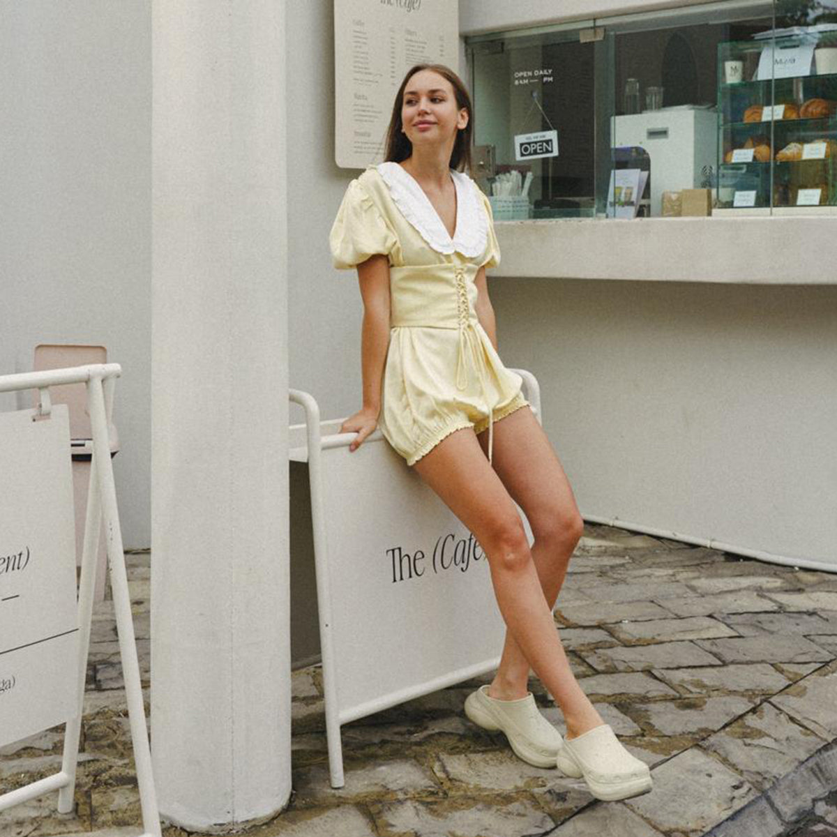 Jumpsuit Candy in Yellow