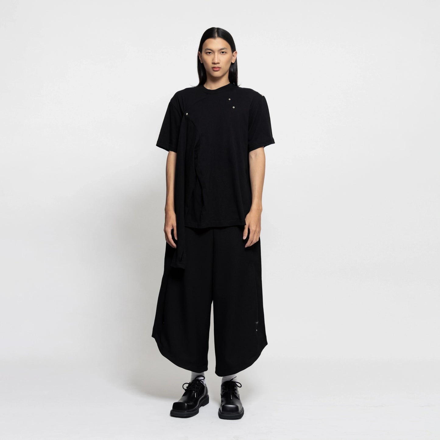 MAZE OVERSIZE TEES BLACK