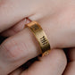 5 LIVES BAND RING IN GOLD