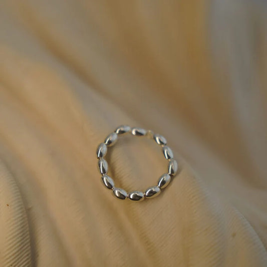 Silver Rice Ring