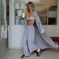 JASMINE MAXI CARDIGAN GREY