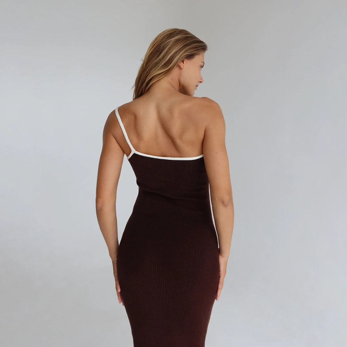 M. One Shoulder Dress