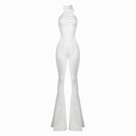 Valkyrie Long Catsuit White
