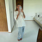 PALMESHKI T-SHIRT IN WHITE