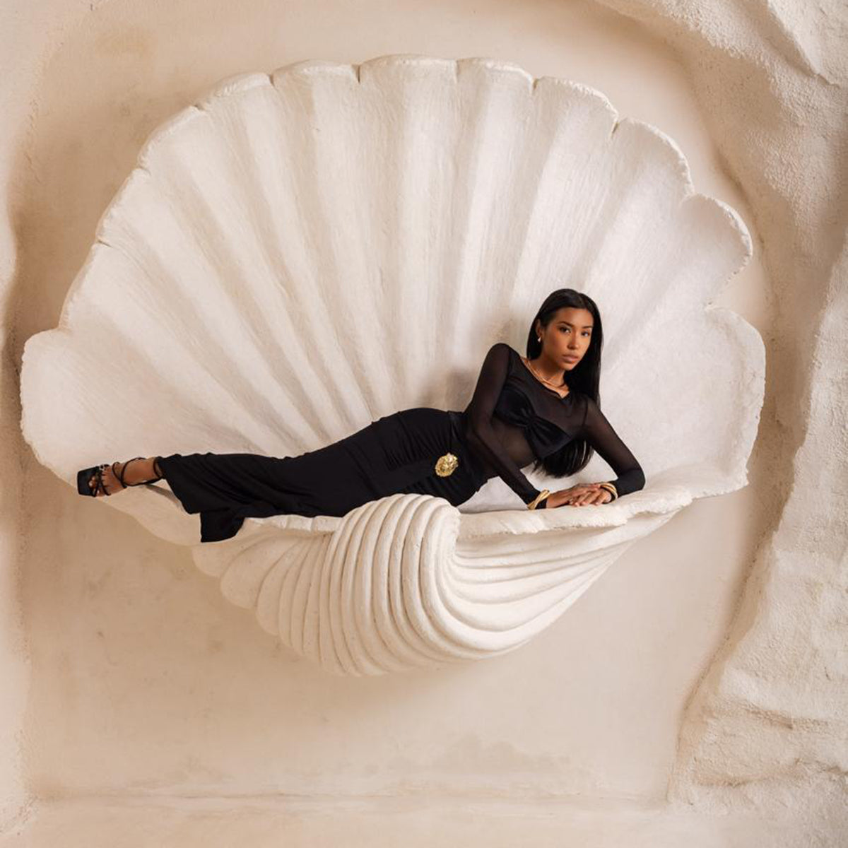 Aurelia Long Skirt In Black