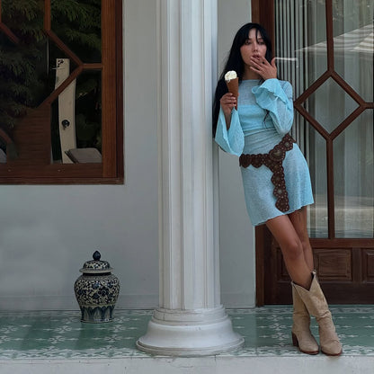 Mini Babe Dress In Mint