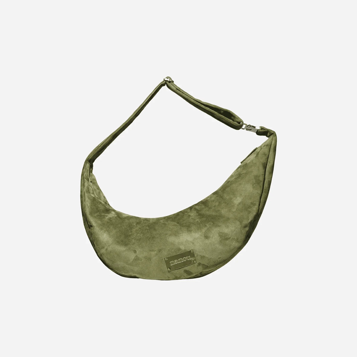 Gabriel banana bag suede - Olive