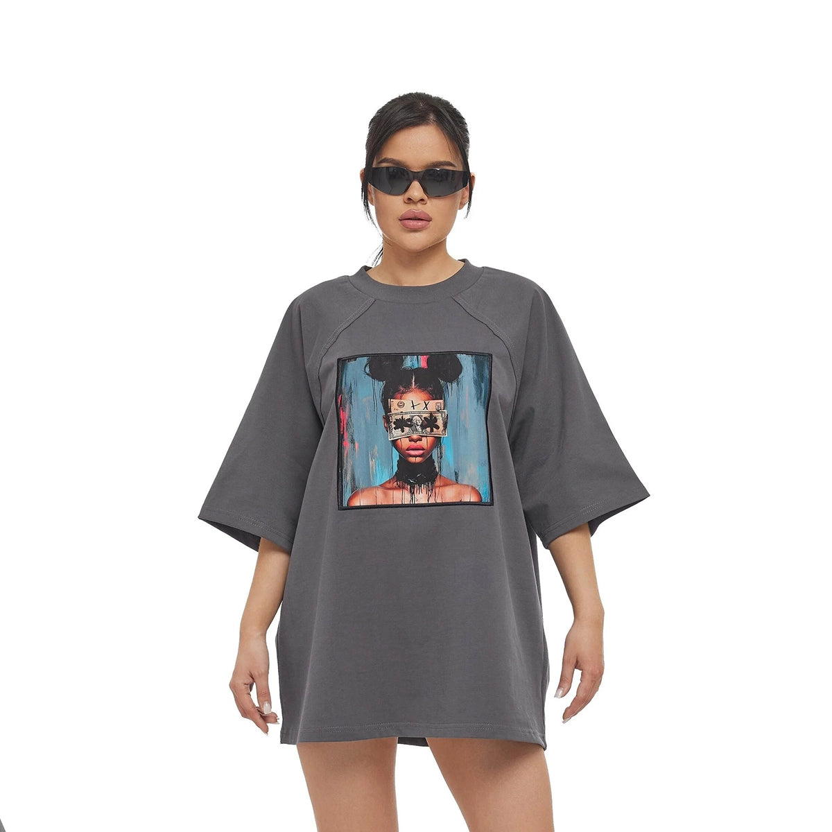 T-shirt X-FACE Graphite