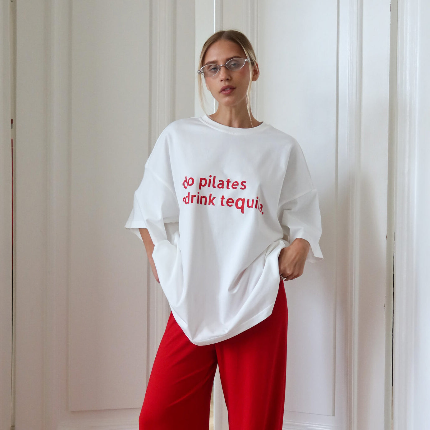 TEQUILA T-SHIRT IN WHITE
