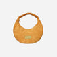 The Circle bag Medium Suede- Camel