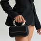 Black Handle Box Bag