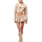 Beige Knee-High Boots