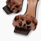Black Fur Heels