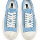Blue Platform Sneakers