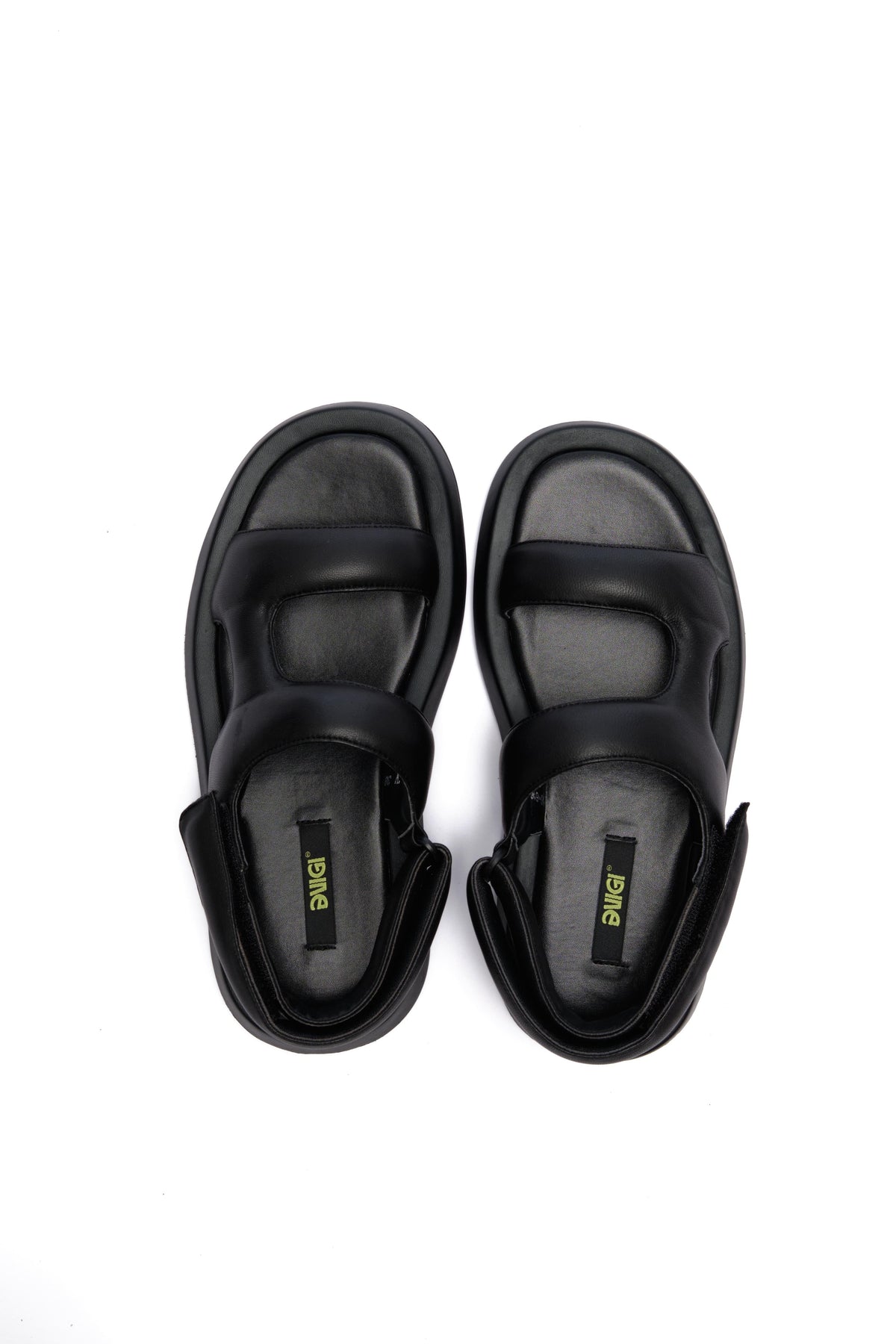 Black Minimal Sandals