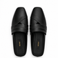 Black Minimal Mules