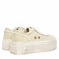 Ivory Platform Sneakers