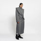 ANGULAR BOXY BESKAP GRAY
