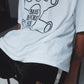 T-SHIRT BEAR PRINT WHITE