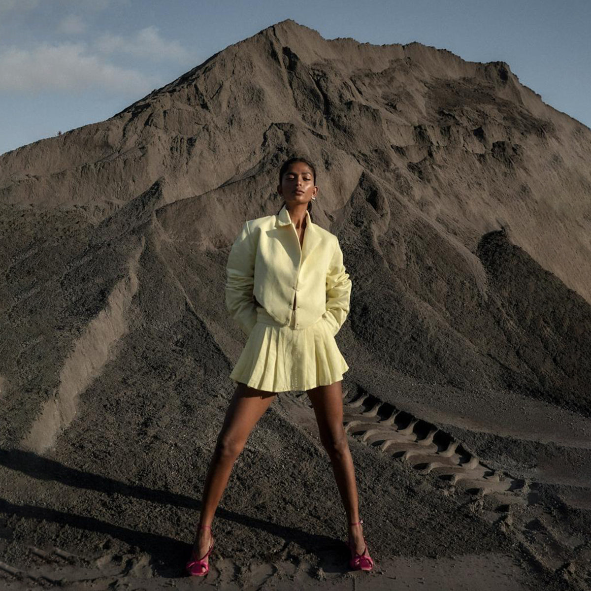 Cheeky Skirt In Yellow