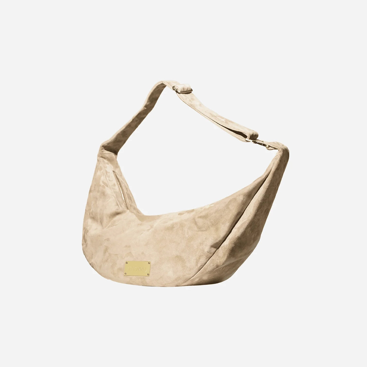 Gabriel banana bag Suede - Taupe