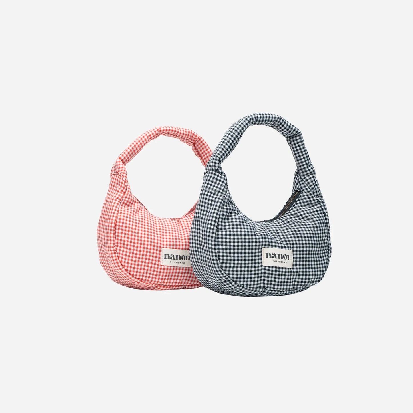 Circle bag Small Vichy - Red